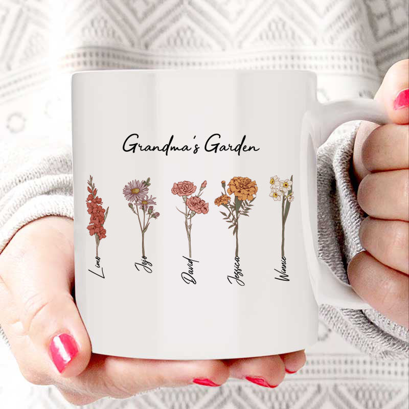 🌷Mamas Garten ist die individuelle Tasse ihrer Kinder🌷