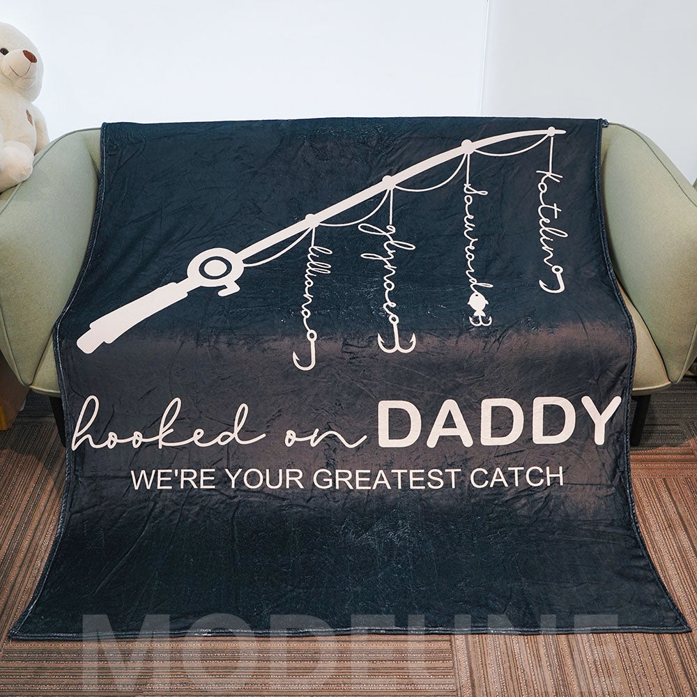🏅Hooked on Daddy Custom Decke