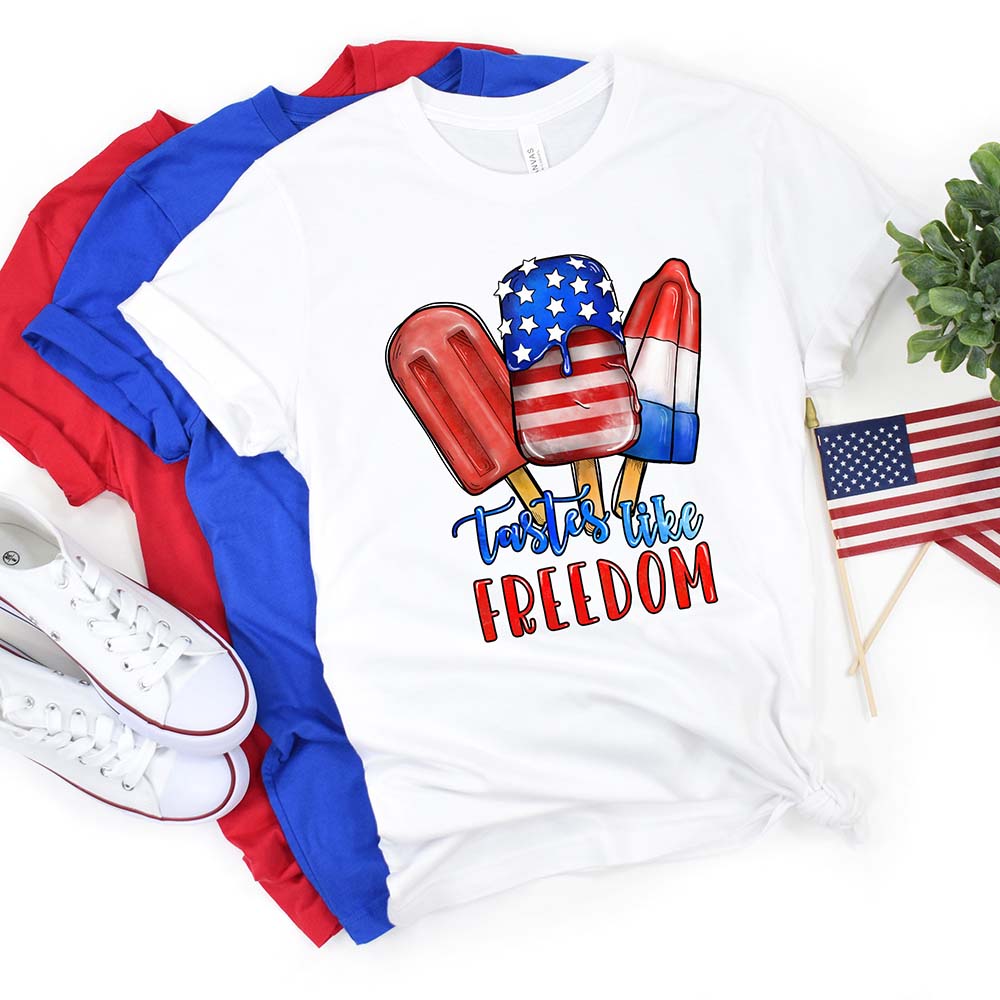 Schmeckte wie ein T-Shirt zum Unabhängigkeitstag der Freiheit 