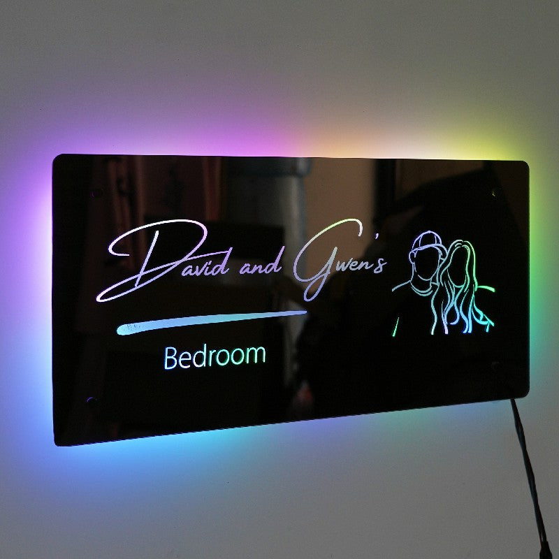 🔥Hot Sale🔥Personalised Name Mirror - Light Up Mirror