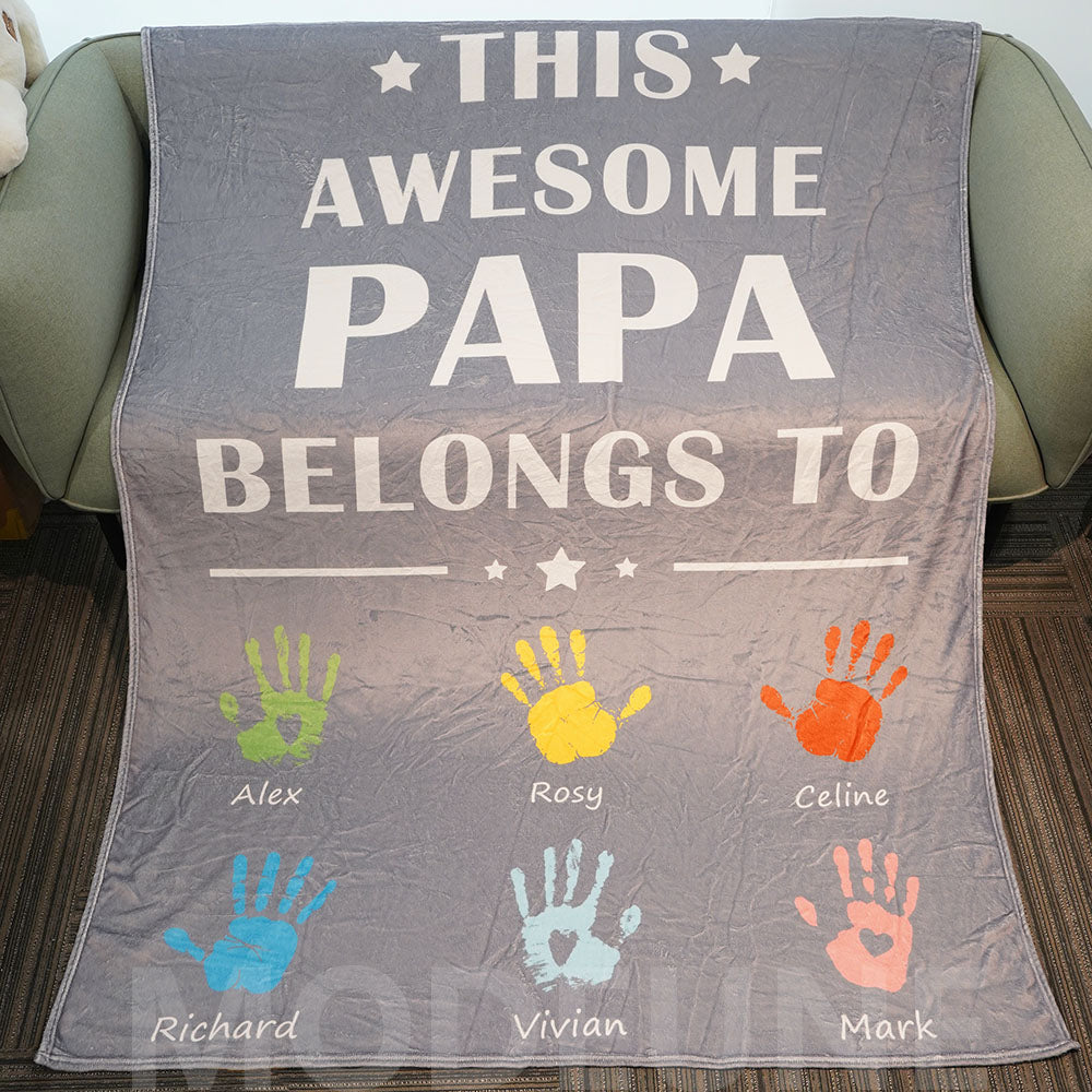 🏆Toller PAPA gehört zu den individuell gestalteten Decken