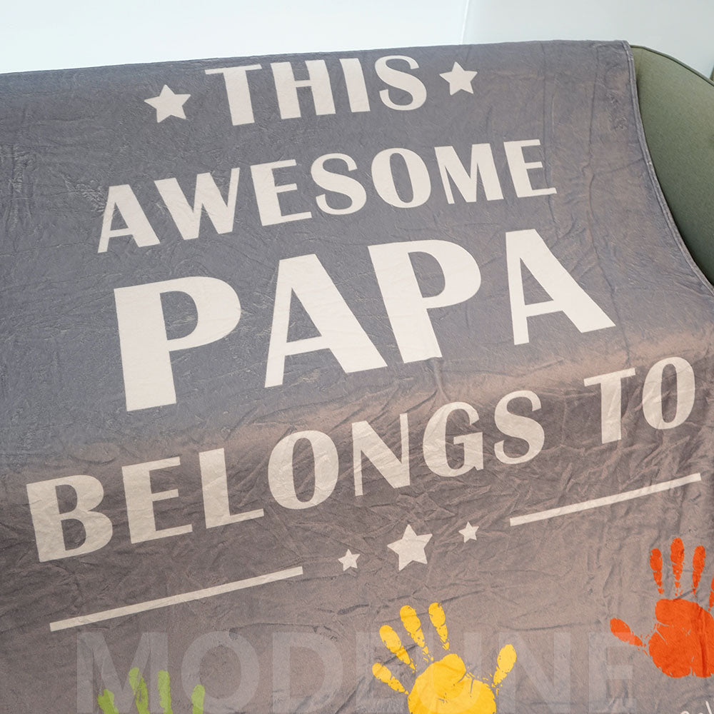 🏆Toller PAPA gehört zu den individuell gestalteten Decken