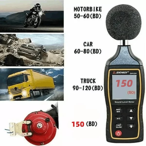 🔥Last Day 50% OFF - Train Snail Horn For Trucks, Cars, Motorcycle🔥