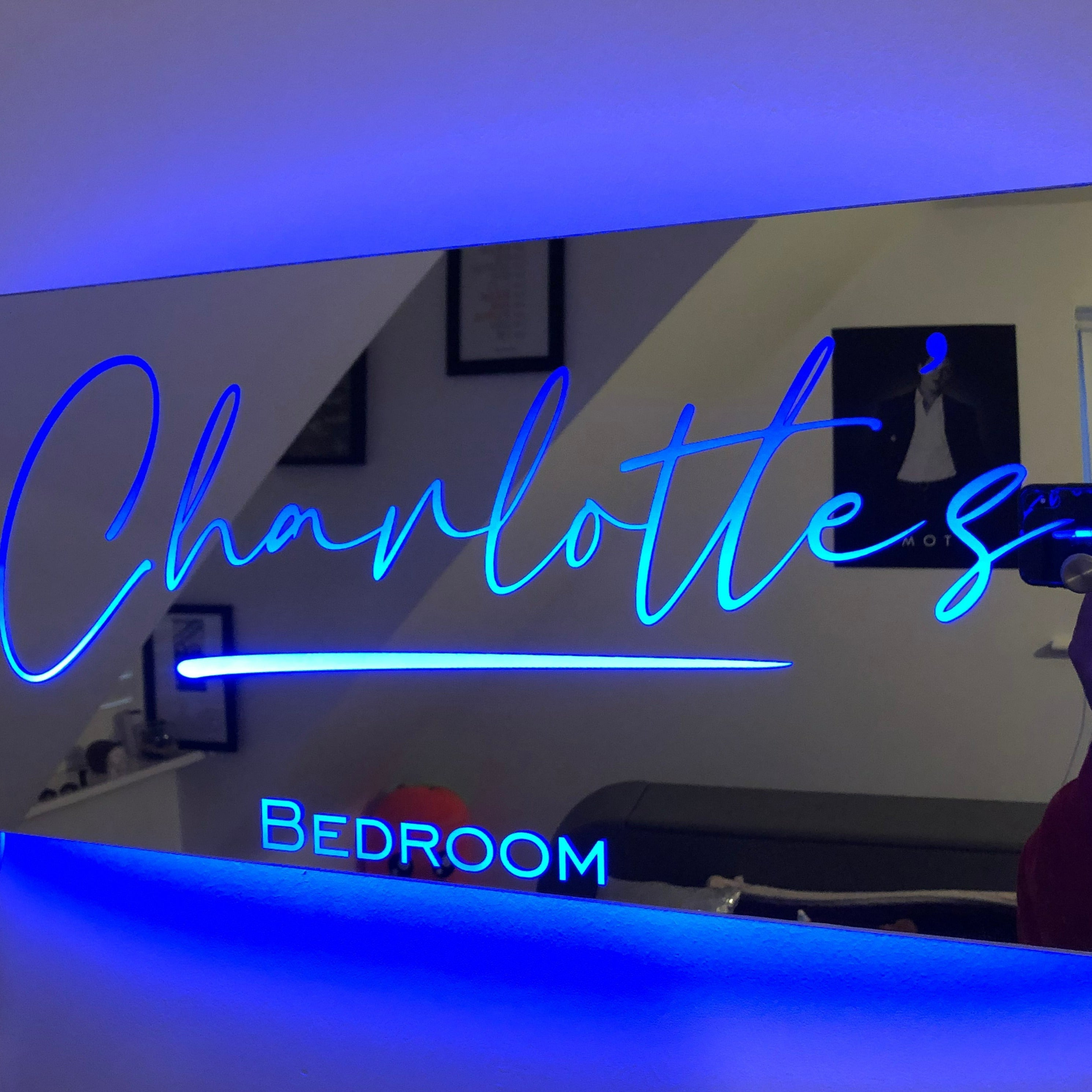 Personalized Name Mirror - Light Up Mirror