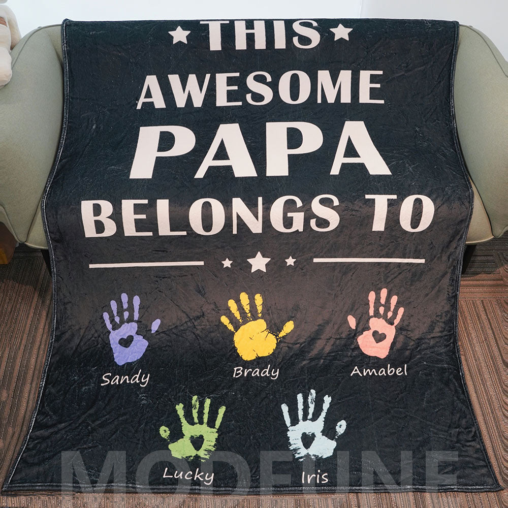 🏆Toller PAPA gehört zu den individuell gestalteten Decken