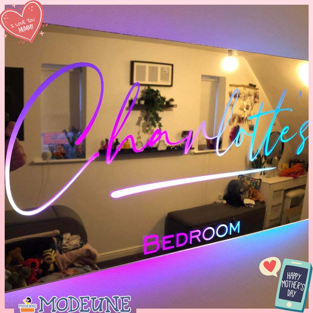 Personalized Name Mirror - Light Up Mirror