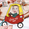 Drive Safe Mommy Custom Photo Acrylic Keychain  (Manually Processed)