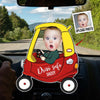 Drive Safe Mommy Custom Photo Acrylic Keychain  (Manually Processed)