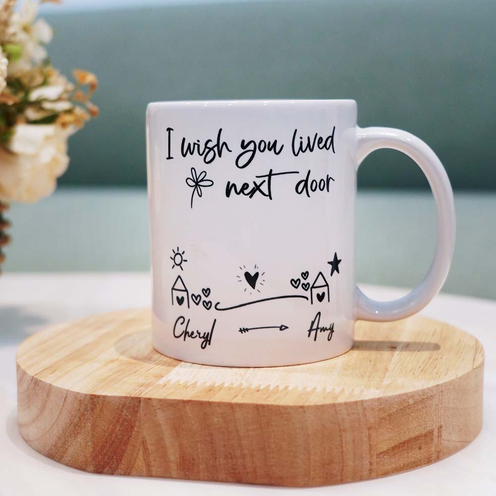 Two Friend Friendship Personalized Mug