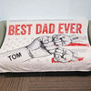👨BEST DAD EVER Customized Blanket