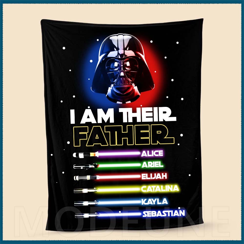 🏅I Am Their Father Custom Blanket