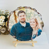 Custom Photo on Wood Valentine's Day Anniversary Gift