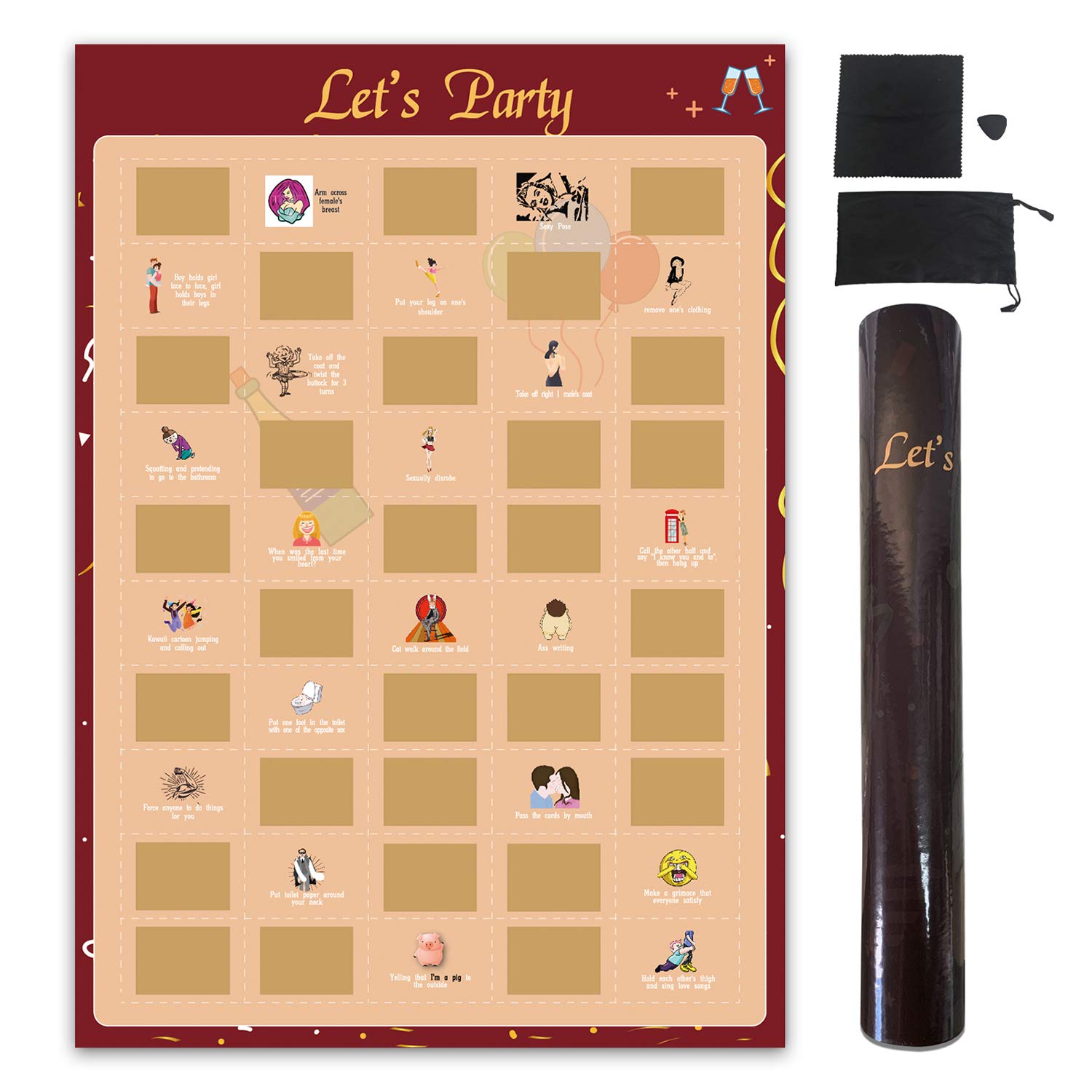100 Dates | Scratch Off Wish List