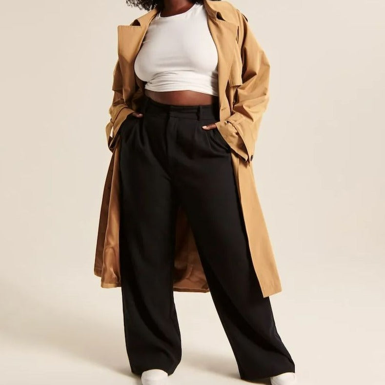 THE EFFORTLESS TAILORED WIDE LEG PANTS