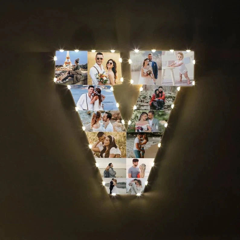 🎁Personalized Letter Photo Collage Lamp