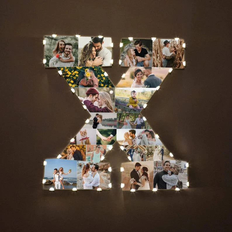 🎁Personalized Letter Photo Collage Lamp