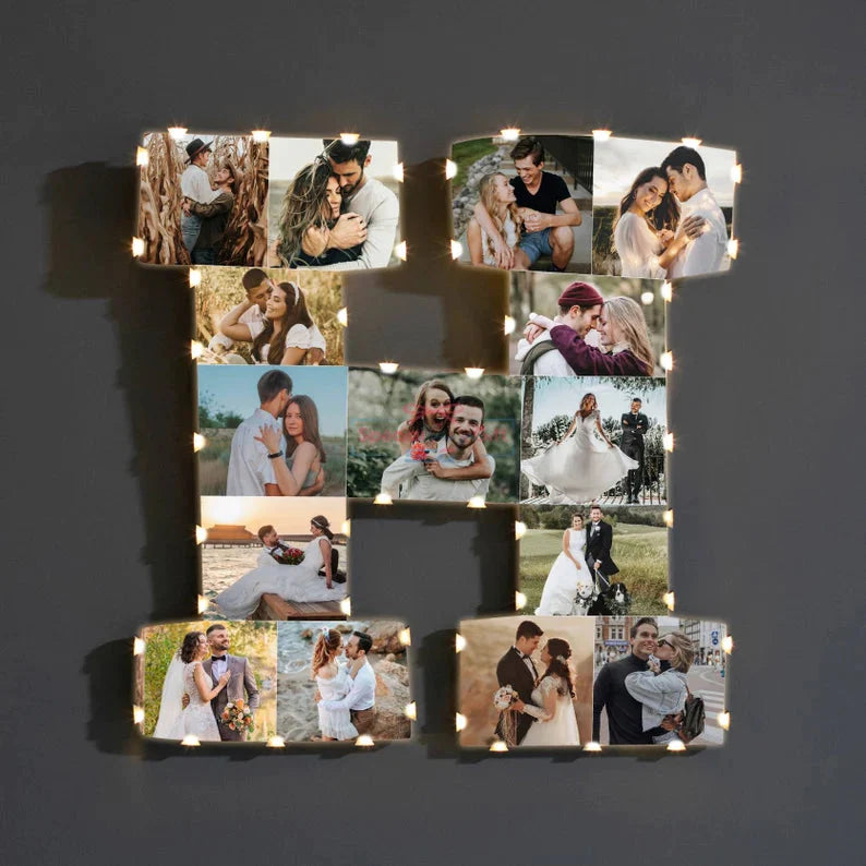 🎁Personalized Letter Photo Collage Lamp