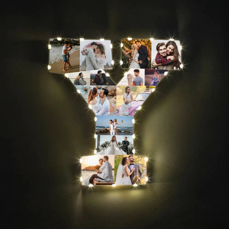 🎁Personalized Letter Photo Collage Lamp